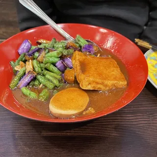 Eggplant String Beans