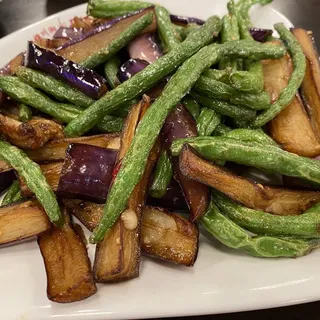 Eggplant with String Beans