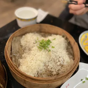 Sweet Sticky Rice Pork Ribs