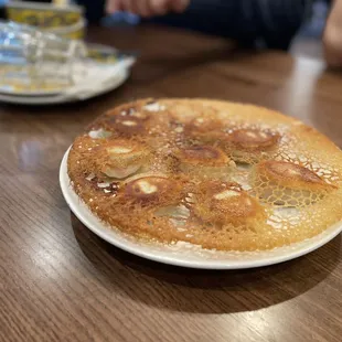 Snow Flake Pan Fried Dumplings