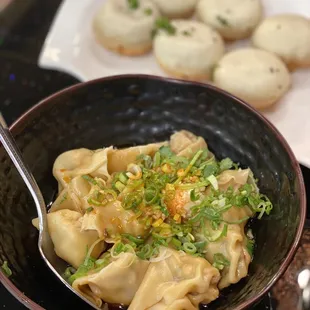 Red Chili Oil Wontons