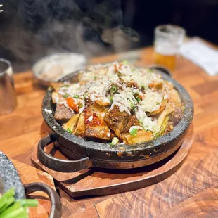 Spicy Braised Beef Short Rib with Cheese