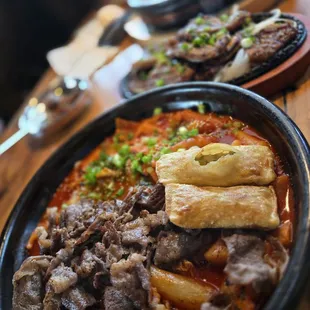 Brisket Ddukbokki B.B.Q Beef Rib