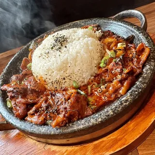 Spicy Pork Hot Stone