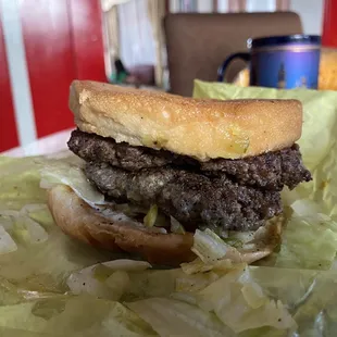 Double burger 9/2022 (upside down photo)