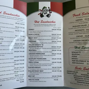 Menu February 2024
