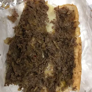 Ordered chicken cheese steak this was not even close with soggy bread too