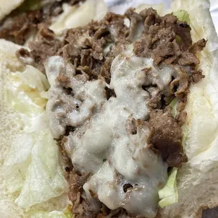 Cheesesteak (Half 8" Combo)