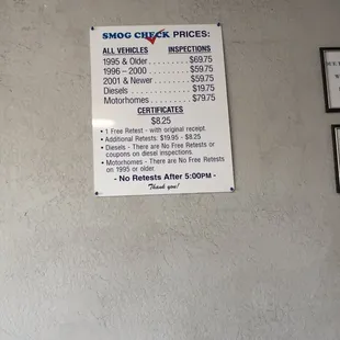 The inspection services .