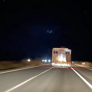 Safely being towed
