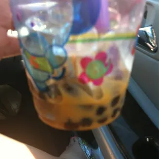A bunch of leftover tapioca :(