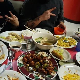 This place is delicious! Orange chicken &amp; curry rice was amazing. Big portions, really fast (but they only had 2 tables). Will be back!