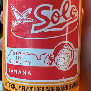 Banana Solo soda
