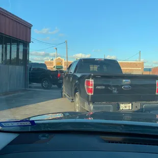 There&apos;s a line at the drive through...hopefully that means it&apos;s good!