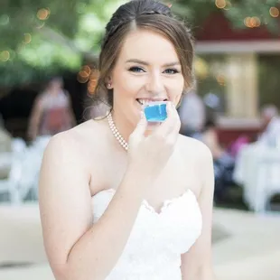 I felt gorgeous on my wedding day because of these ladies :)