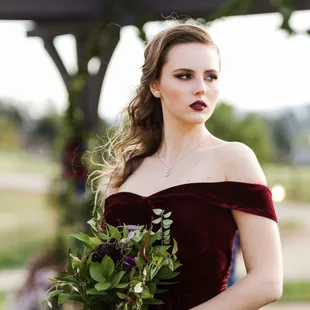 Hair by Alyssa, Makeup by Ashley