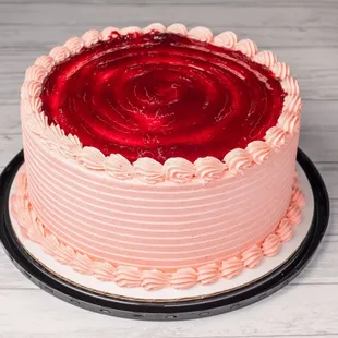 Tres Leches strawberry cake