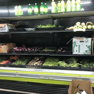 They have FRESH produce in the back