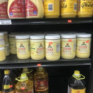 Multiple kinds of Ghee butter