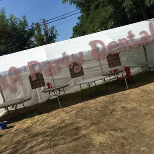 10x30 canopy All canopys include lighting and wall panels