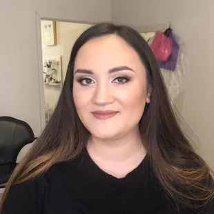 Bride to be makeup
