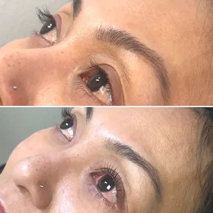 Keratin lash infusion