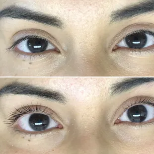 Keratin lash infusion(lash lift)