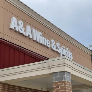 the front of the building