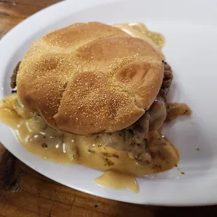 Cheesesteak sandwich "special"