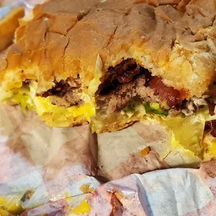 The burger smelled so good I started eating it before I got a picture.