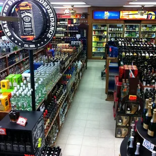 a liquor store