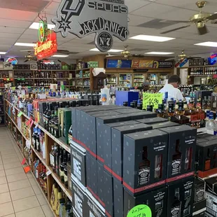 a liquor store