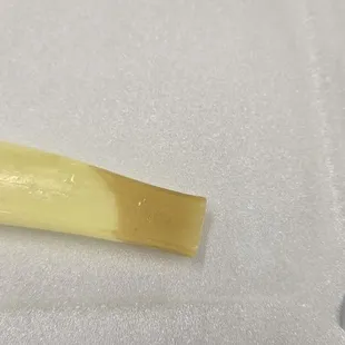 They gave me two celery sticks this was one of them that went bad I wouldn't recommend this place to my ex-wife