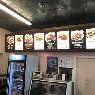 Front counter