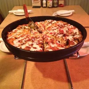 pizza, food