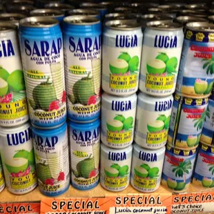 Yummy coconut juice!