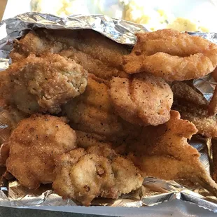 Medium seafood dinner was delicious and so much food for a very reasonable price