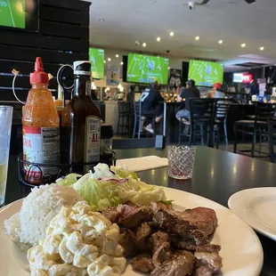 Steak  &amp; Ahi Plate