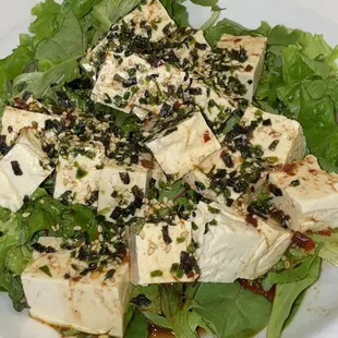 Furikake tofu pupus 25% off during 3 - 6 pm Happy Hour