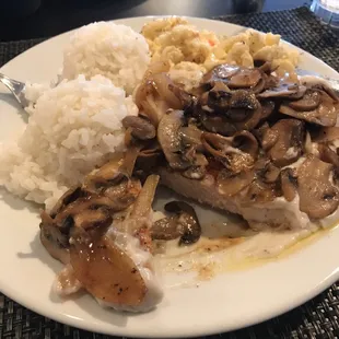 Smothered Pork Chop Plate