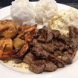 Steak N Shrimp Linguini