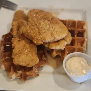 Chicken &amp; Waffles
