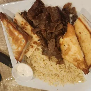 Greek Gyro Plate