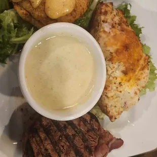 Petite Steak &amp; Cake