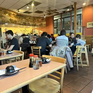 sushi and sashimi, interior