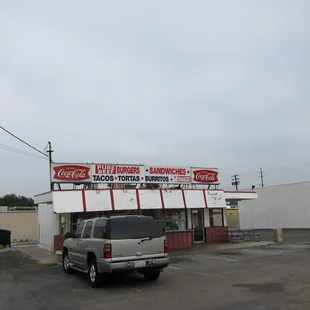 Welcome to A&amp;J's Burger Drive In.