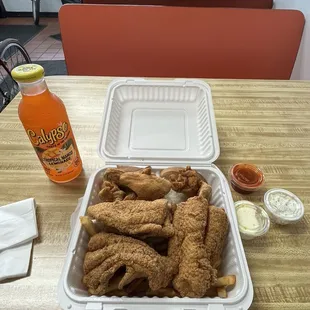 Fish &amp; Chicken Combo Dinner