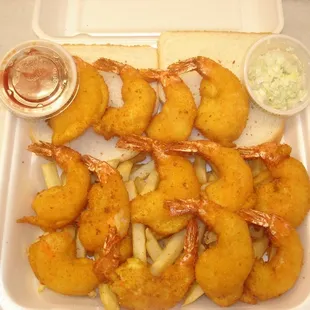 Shrimp dinner