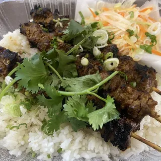Beef Sticks Rice