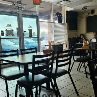 A view of the entrance